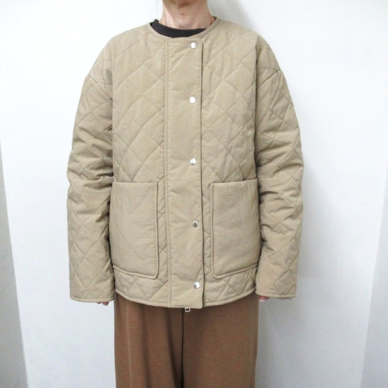 Audrey and john wad キルティングブルゾン /BE310